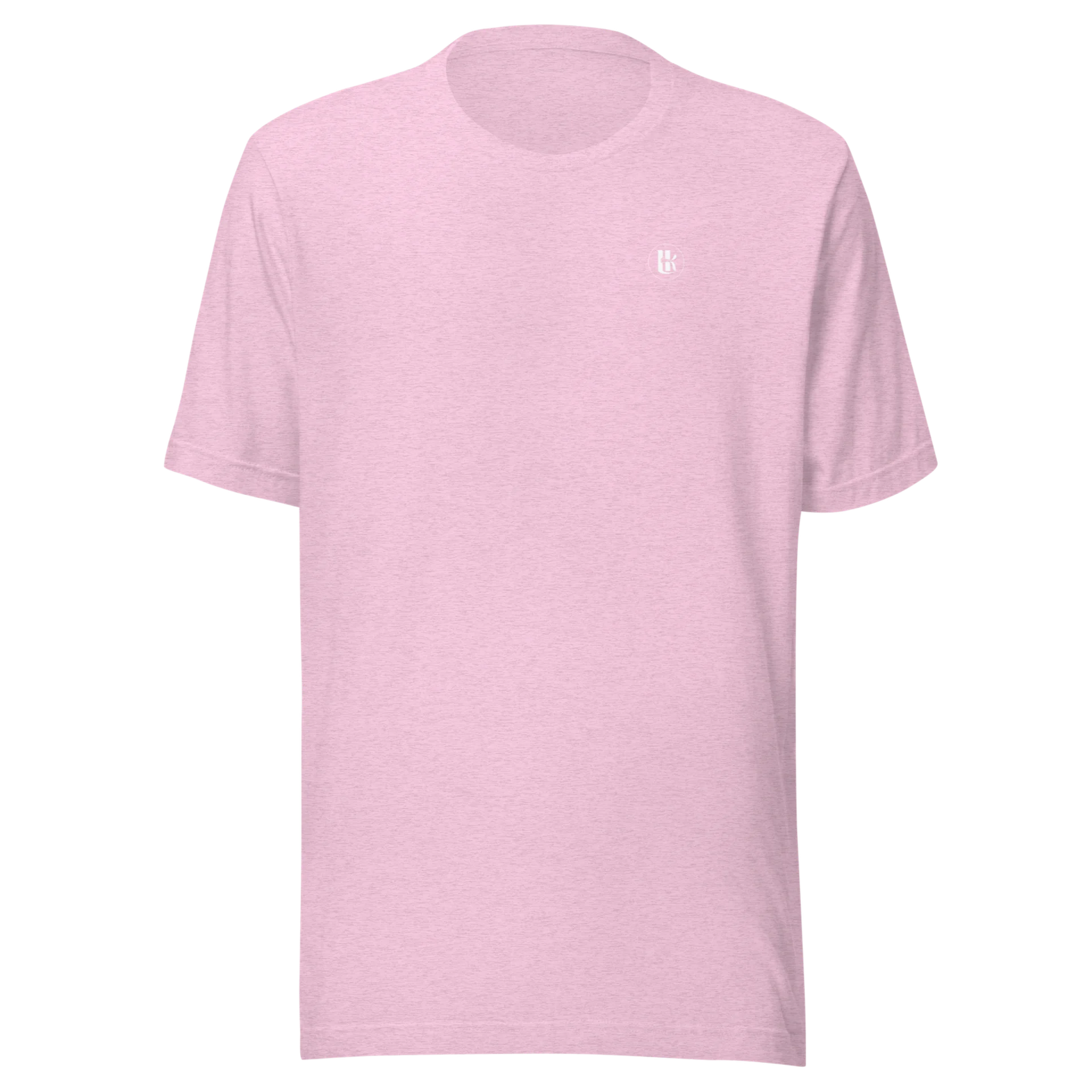 T-shirt Loakap waves vague soleil rose avec logo imprimé devant, modèle de la collection de t-shirts imprimés Loakap